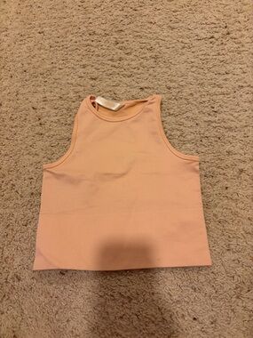Girls' Peach Tank Top - Unbranded
